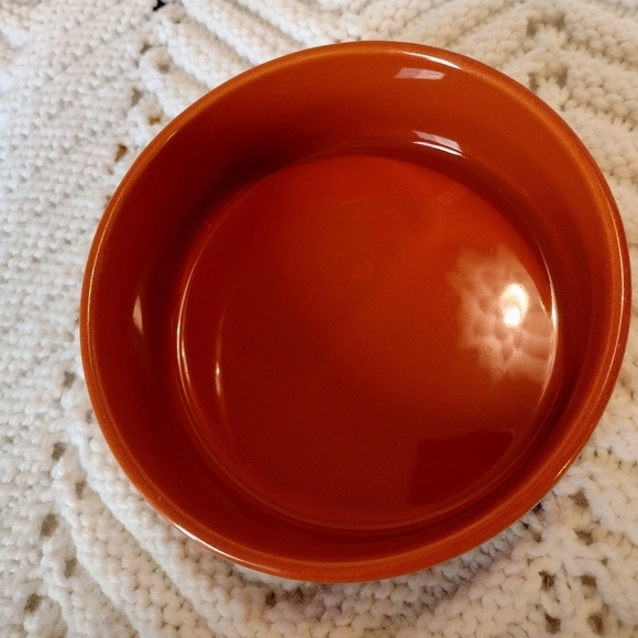 Gourmet du Village Burnt Orange Brie Baker No Box EUC - Picture 4 of 4